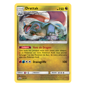 Drattak, carte - de Promo SM (Soleil et Lune)