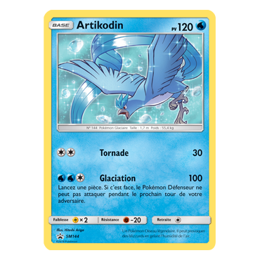 Carte Artikodin - de Pokémon SM144