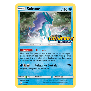 Suicune SM149 : - de Pokémon Promo SM (Soleil et Lune)