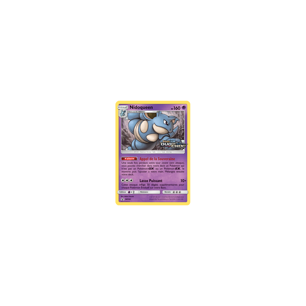 Nidoqueen, carte - de Promo SM (Soleil et Lune)