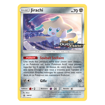 Jirachi SM161 : - de Pokémon Promo SM (Soleil et Lune)