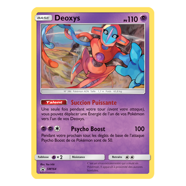 Carte Deoxys - de Pokémon SM164