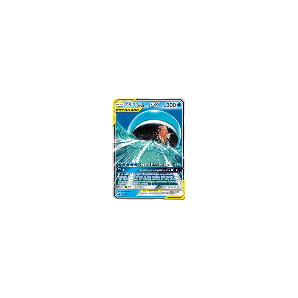 Carte Magicarpe et Wailord - de Pokémon SM166