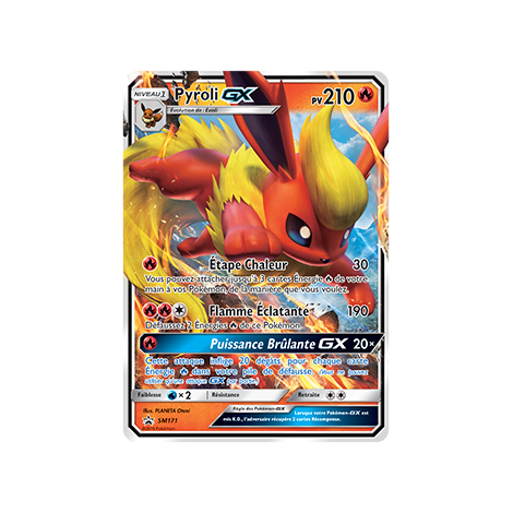 Pyroli SM171 : - de Pokémon Promo SM (Soleil et Lune)