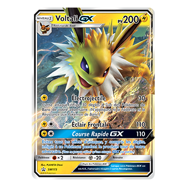 Voltali SM173 : - de Pokémon Promo SM (Soleil et Lune)