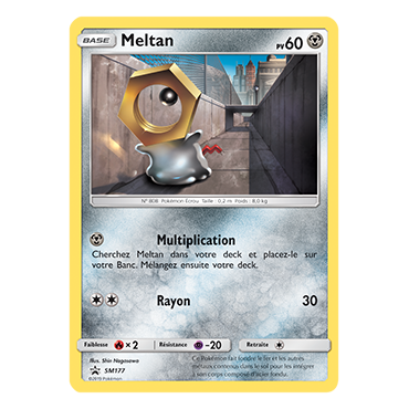 Meltan, carte - de Promo SM (Soleil et Lune)