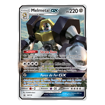 Carte Melmetal - de Pokémon SM178