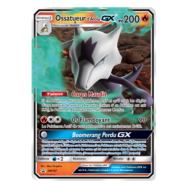 Ossatueur d'Alola, carte - de Promo SM (Soleil et Lune)