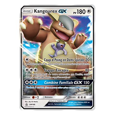 Kangourex SM188 : - de Pokémon Promo SM (Soleil et Lune)