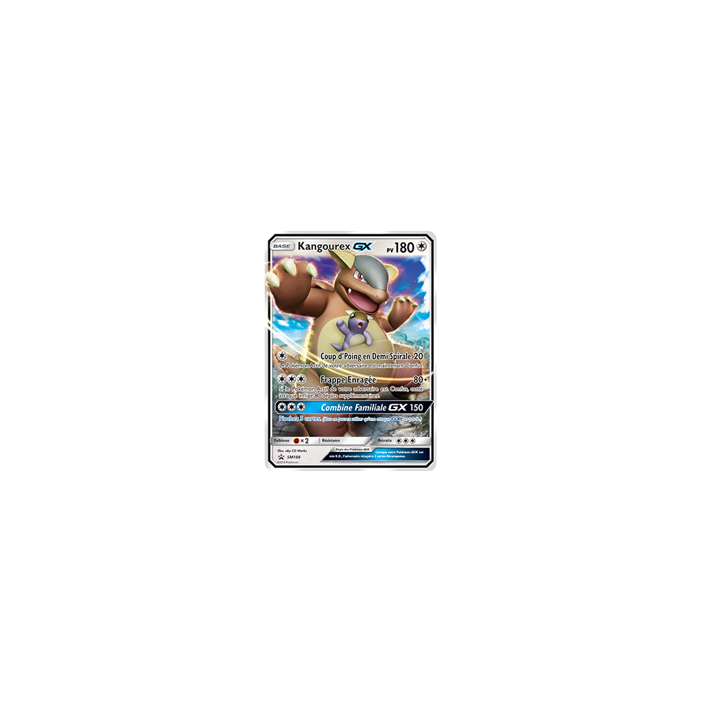 Kangourex SM188 : - de Pokémon Promo SM (Soleil et Lune)