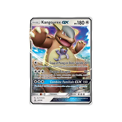 Kangourex SM188 : - de Pokémon Promo SM (Soleil et Lune)