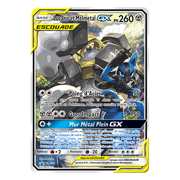Lucario et Melmetal, carte - de Promo SM (Soleil et Lune)