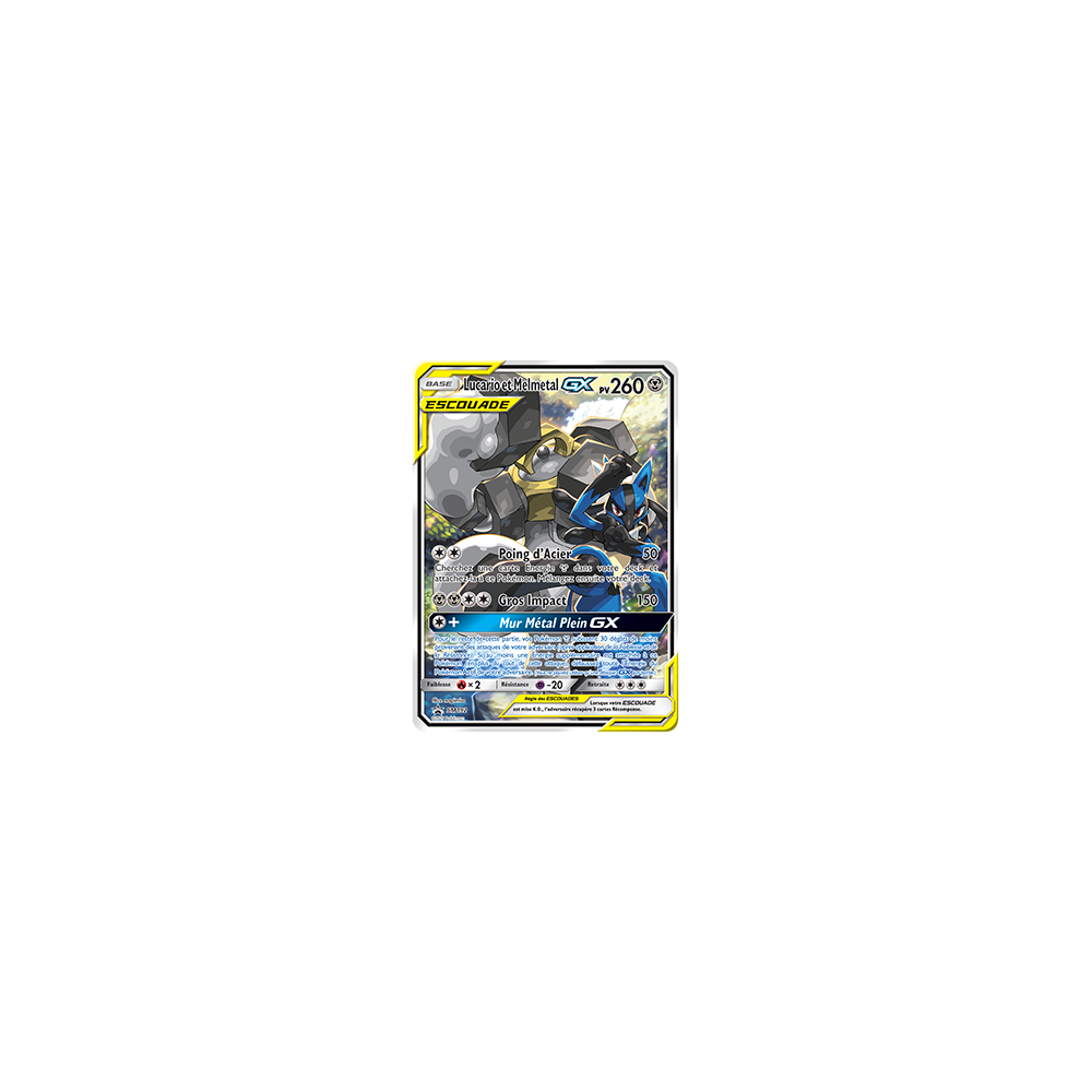 Lucario et Melmetal, carte - de Promo SM (Soleil et Lune)