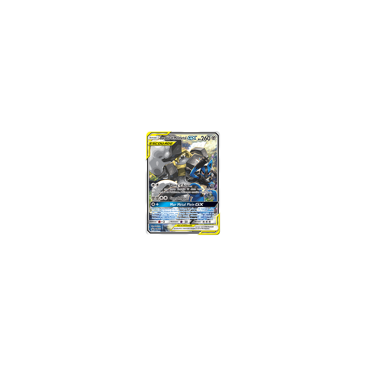 Lucario et Melmetal, carte - de Promo SM (Soleil et Lune)