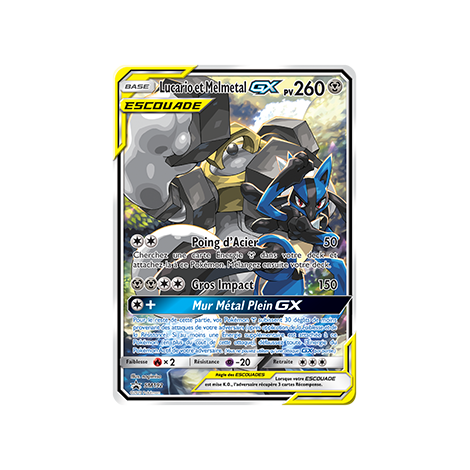 Lucario et Melmetal, carte - de Promo SM (Soleil et Lune)