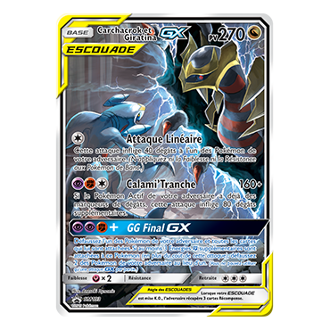 Carchacrok et Giratina SM193 : - de Pokémon Promo SM (Soleil et Lune)