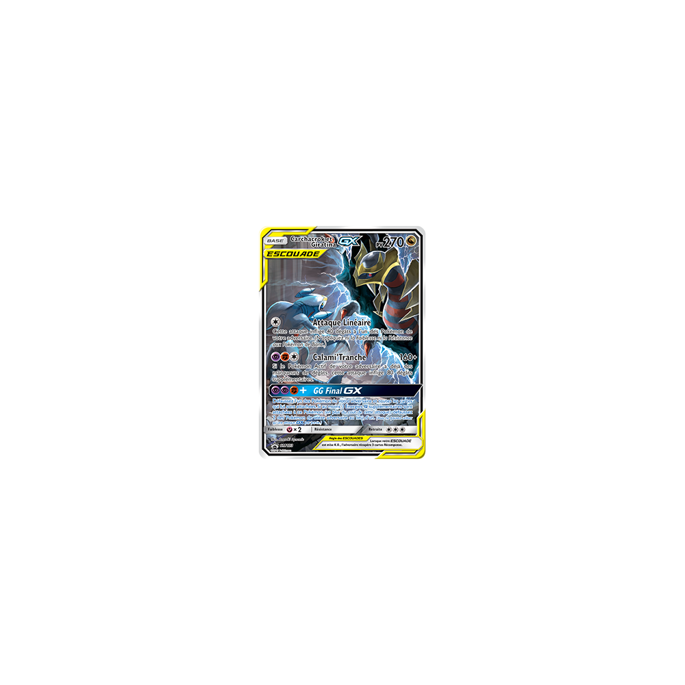 Carchacrok et Giratina SM193 : - de Pokémon Promo SM (Soleil et Lune)