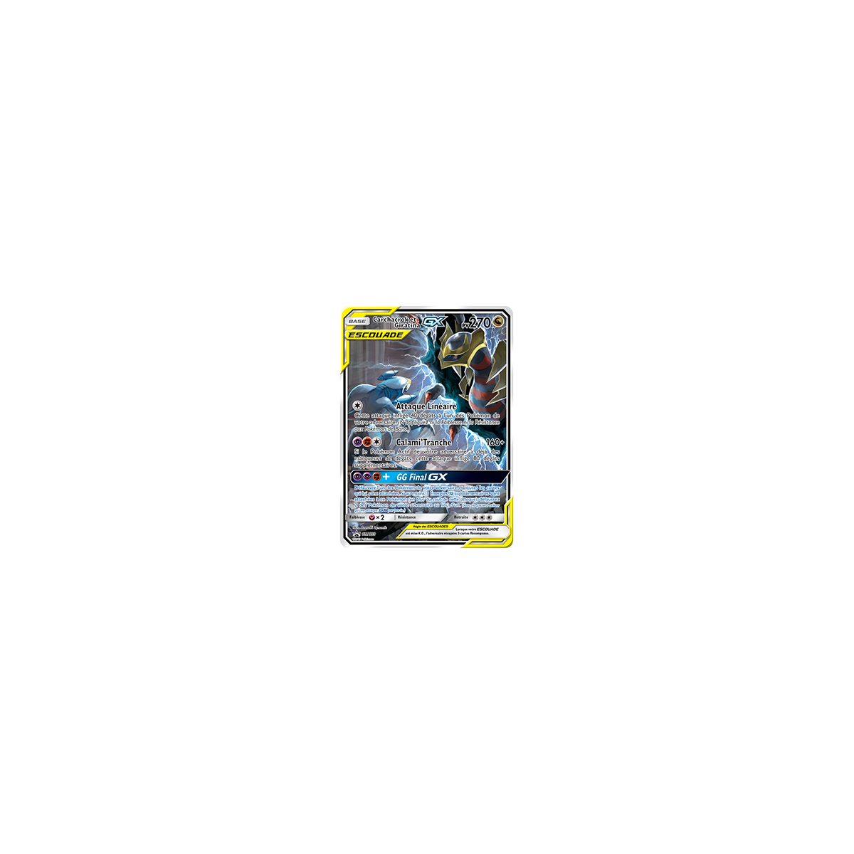 Carchacrok et Giratina SM193 : - de Pokémon Promo SM (Soleil et Lune)