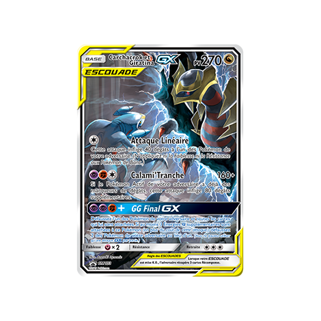 Carchacrok et Giratina SM193 : - de Pokémon Promo SM (Soleil et Lune)