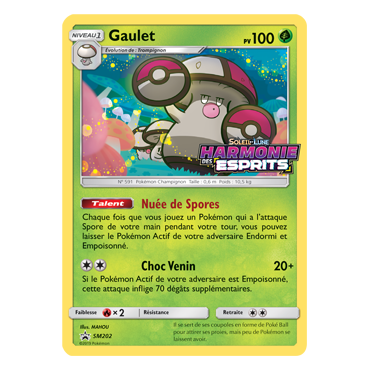 Gaulet SM202 : - de Pokémon Promo SM (Soleil et Lune)