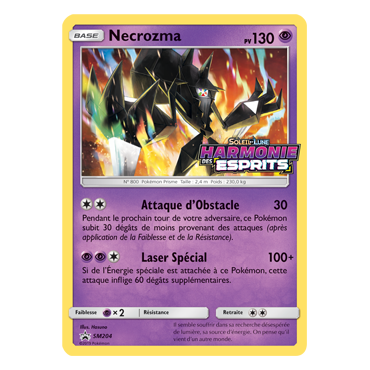Necrozma, carte - de Promo SM (Soleil et Lune)