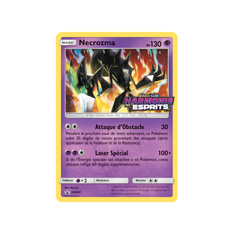 Necrozma, carte - de Promo SM (Soleil et Lune)