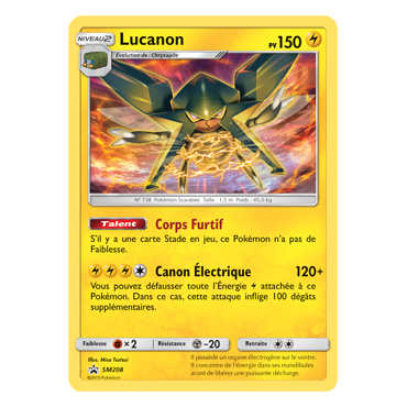 Lucanon, carte - de Promo SM (Soleil et Lune)