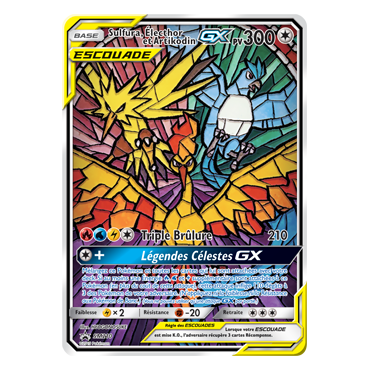 Sulfura, Électhor et Artikodin, carte - de Promo SM (Soleil et Lune)