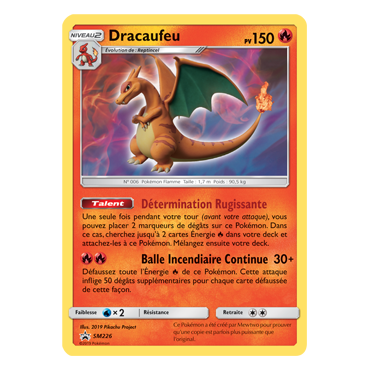 Dracaufeu SM226 : - de Pokémon Promo SM (Soleil et Lune)