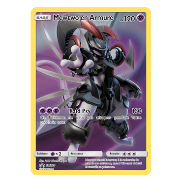 Carte Mewtwo en Armure - de Pokémon SM228