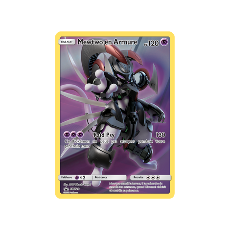 Carte Mewtwo en Armure - de Pokémon SM228