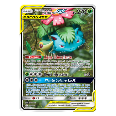 Carte Florizarre et Vipélierre - de Pokémon SM229