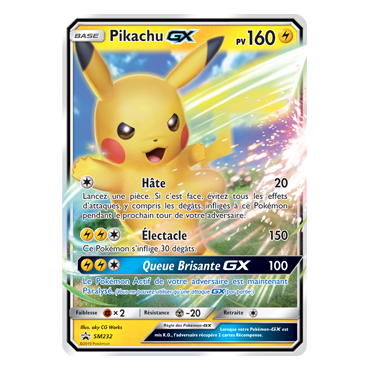 Pikachu, carte - de Promo SM (Soleil et Lune)
