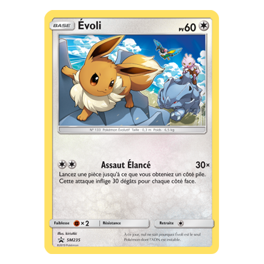 Évoli SM235 : - de Pokémon Promo SM (Soleil et Lune)