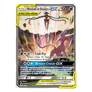Mentali et Deoxys SM240 : - de Pokémon Promo SM (Soleil et Lune)