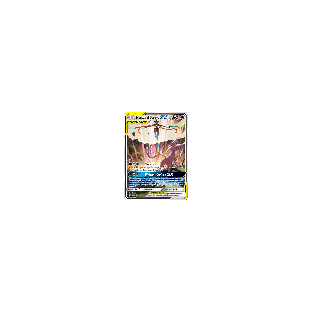 Mentali et Deoxys SM240 : - de Pokémon Promo SM (Soleil et Lune)