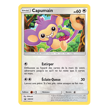 Carte Capumain - de Pokémon SM244