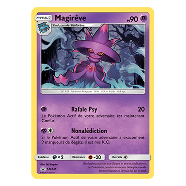 Magirêve SM245 : - de Pokémon Promo SM (Soleil et Lune)
