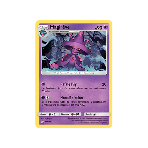 Magirêve SM245 : - de Pokémon Promo SM (Soleil et Lune)