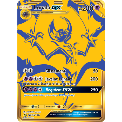 Lunala SM103a : - de Pokémon Promo SM (Soleil et Lune)