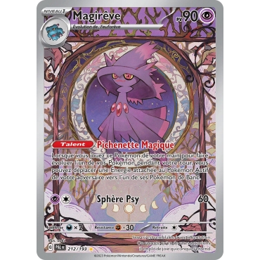 Magirêve 212/193 : Joyau Illustration rare de l'extension Pokémon Écarlate et Violet Évolutions à Paldea