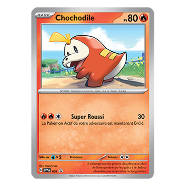 Chochodile SV002 : - de Pokémon Promo SV (Écarlate et Violet)