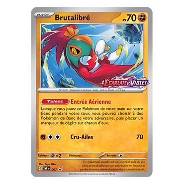 Carte Brutalibré - de Pokémon SV007