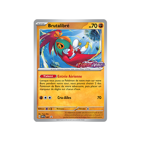 Carte Brutalibré - de Pokémon SV007