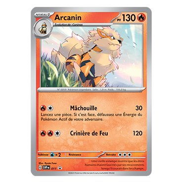 Carte Arcanin - de Pokémon SV011