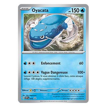 Oyacata SV012 : - de Pokémon Promo SV (Écarlate et Violet)