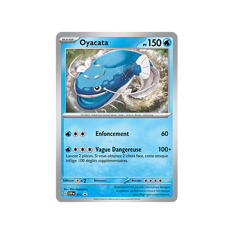 Oyacata SV012 : - de Pokémon Promo SV (Écarlate et Violet)
