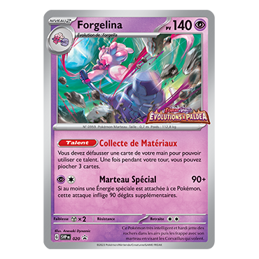 Carte Forgelina - de Pokémon SV020