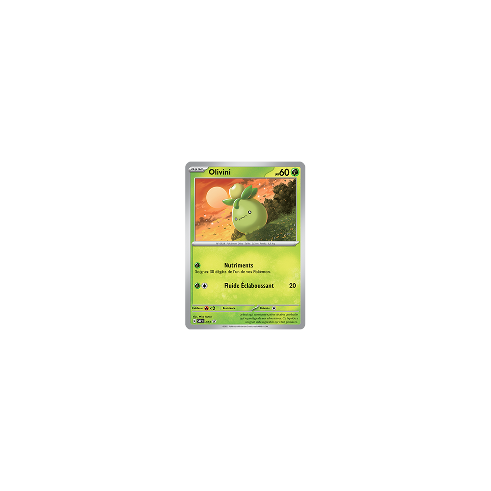 Carte Olivini - de Pokémon SV023