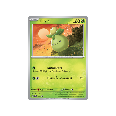 Carte Olivini - de Pokémon SV023